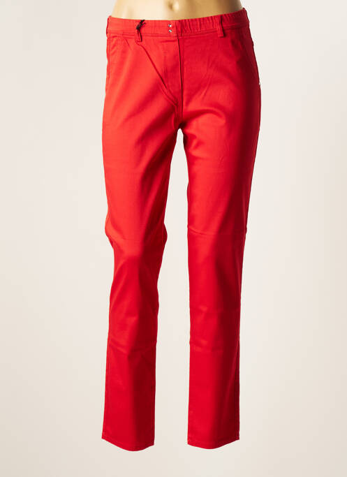 Pantalon slim roșu EAST DRIVE femeie