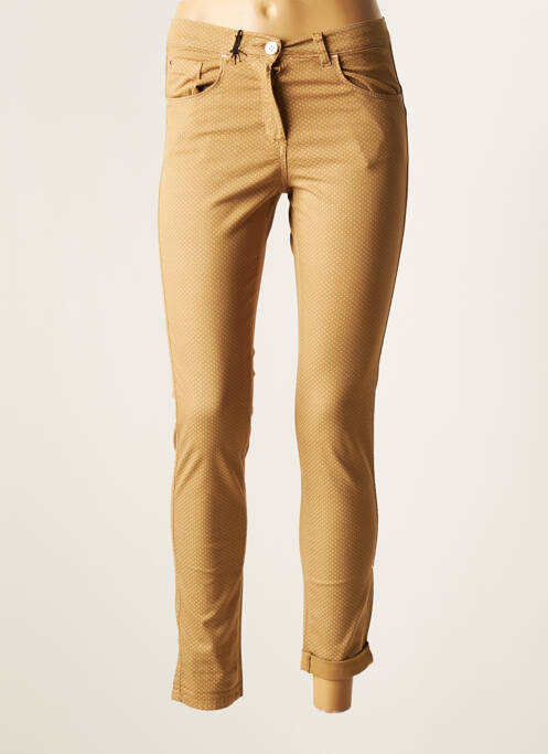 Pantalon 7/8 maro EAST DRIVE femeie