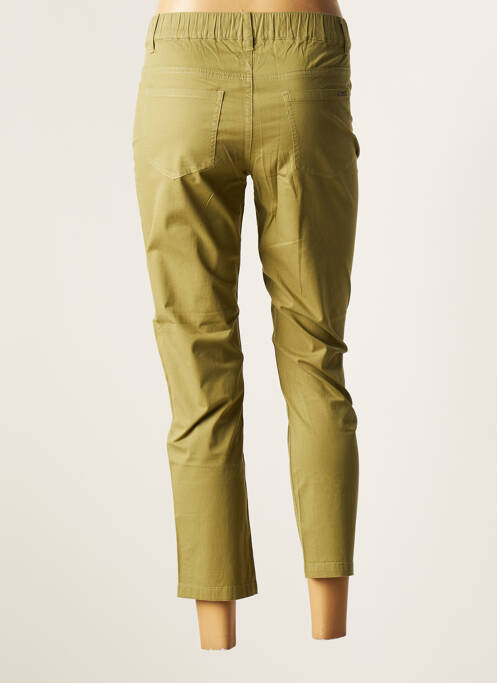Pantalon 7/8 verde S.QUISE femeie