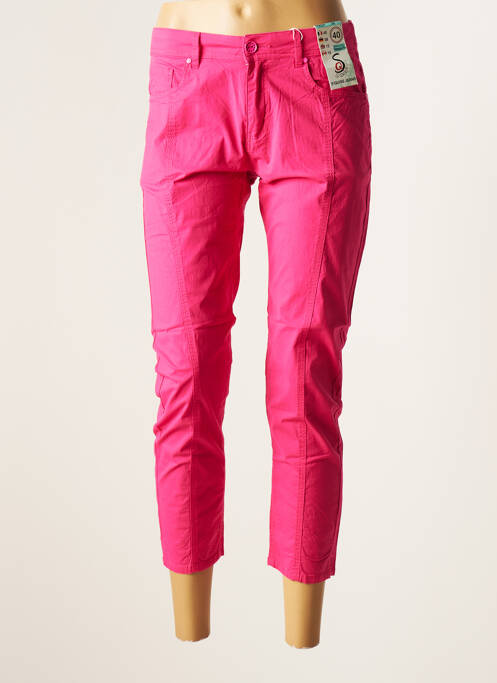 Pantalon trei sferturi roz S.QUISE femeie