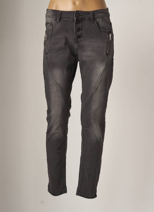 Blugi cu croială slim gri HAND WORK femeie