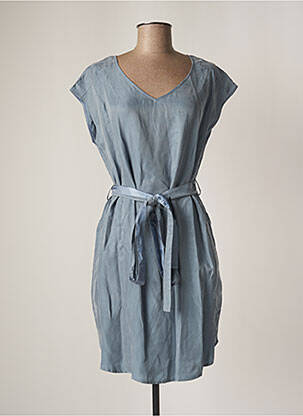 Rochie midi albastru LOLA ESPELETA femeie