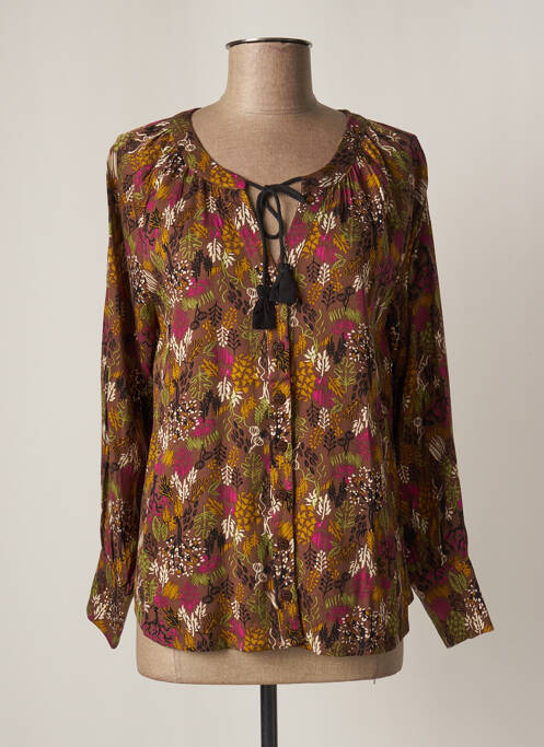 Cămașă maro LOLA ESPELETA femeie