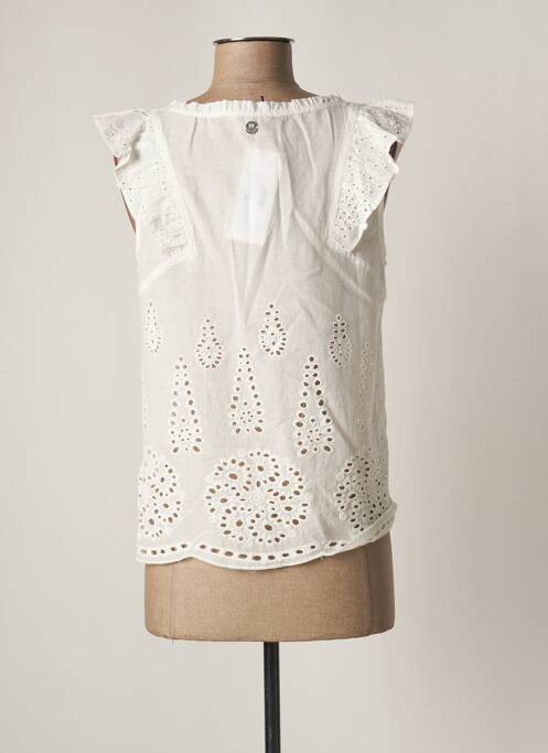 Top alb LOLA ESPELETA femeie