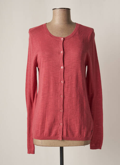 Vestă cu mâneci lungi roz TOM TAILOR femeie