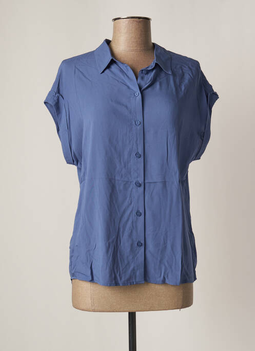 Cămașă mâneci scurte mâneci scurte albastru TOM TAILOR femme