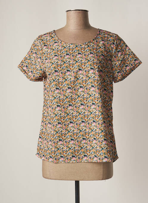 Top galben DEELUXE femeie