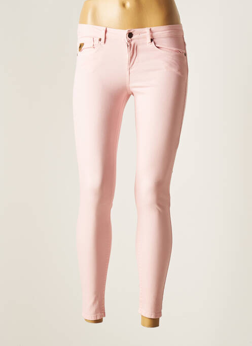 Blugi cu croială slim roz LOIS femeie
