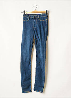 Blugi cu croială slim albastru TEDDY SMITH fată