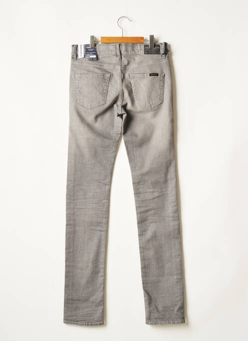 Blugi cu croială slim gri TEDDY SMITH fată