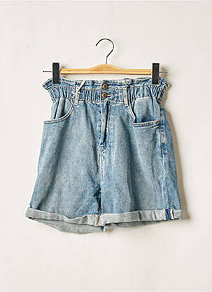 Șort albastru TEDDY SMITH femeie