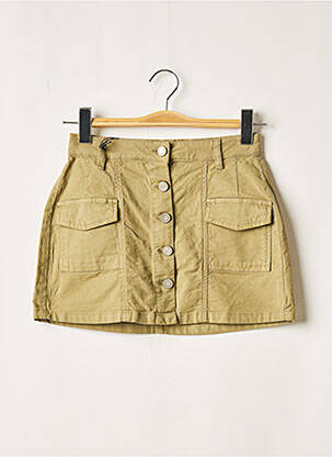 Fustă scurtă verde DEELUXE fată