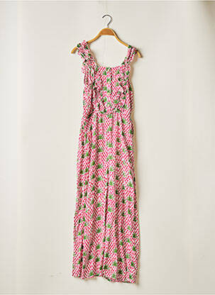 Salopetă-pantalon violet TEDDY SMITH fată