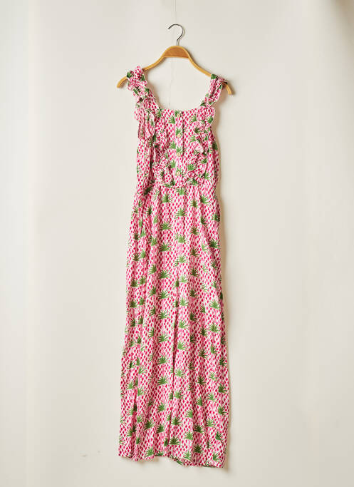 Salopetă-pantalon violet TEDDY SMITH fată