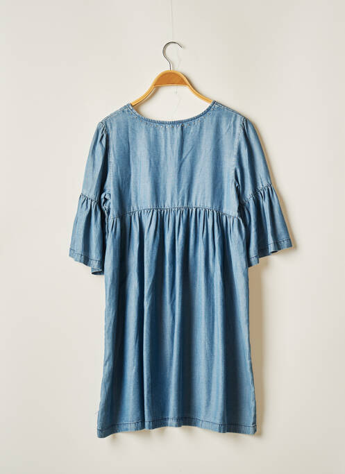 Rochie midi albastru LE TEMPS DES CERISES fată