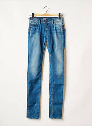 Blugi cu croială slim albastru TEDDY SMITH femeie