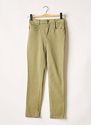 Pantalon slim verde LOLA ESPELETA femeie