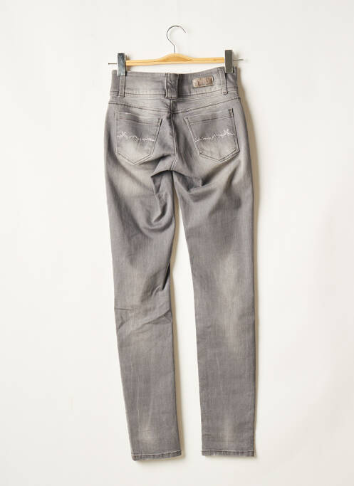 Blugi cu croială slim gri TEDDY SMITH femeie