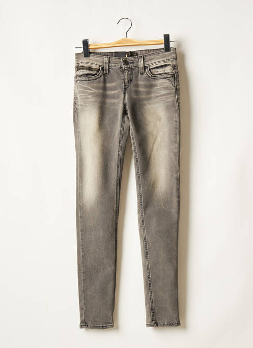 Blugi cu croială slim subțire mărime normală gri LEVIS femme