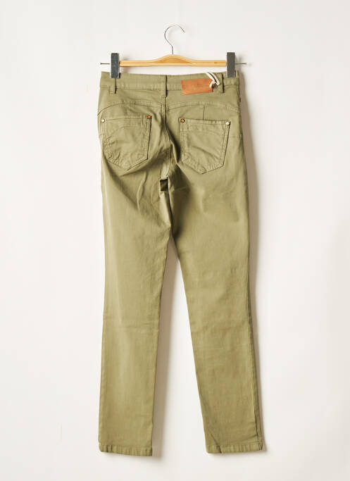 Pantalon slim verde LOLA ESPELETA femeie