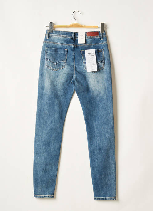 Blugi cu croială slim albastru DEELUXE femeie