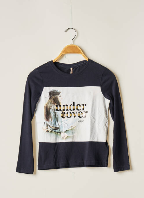 Tricou albastru ONLY fată