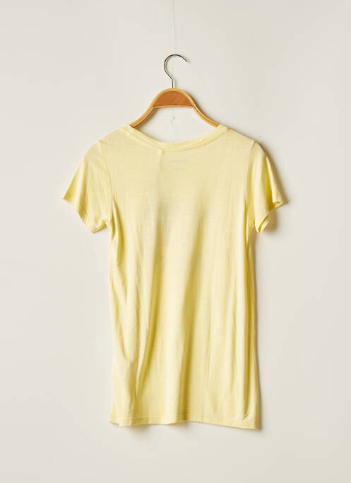 Tunică mâneci scurte galben TEDDY SMITH fată