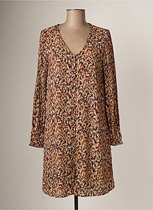 Rochie scurtă maro VERO MODA femeie