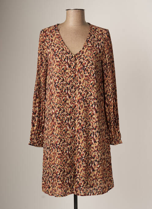 Rochie scurtă maro VERO MODA femeie