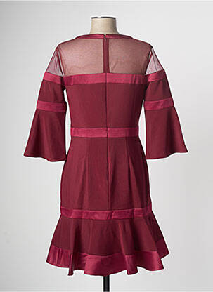 Rochie midi mâneci 3/4 mâneci 3/4 roșu PAUL BRIAL femeie