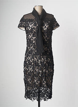 Rochie midi negru PAUL BRIAL femeie