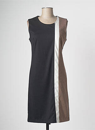 Rochie midi fără mâneci fără mâneci negru PAUL BRIAL femeie