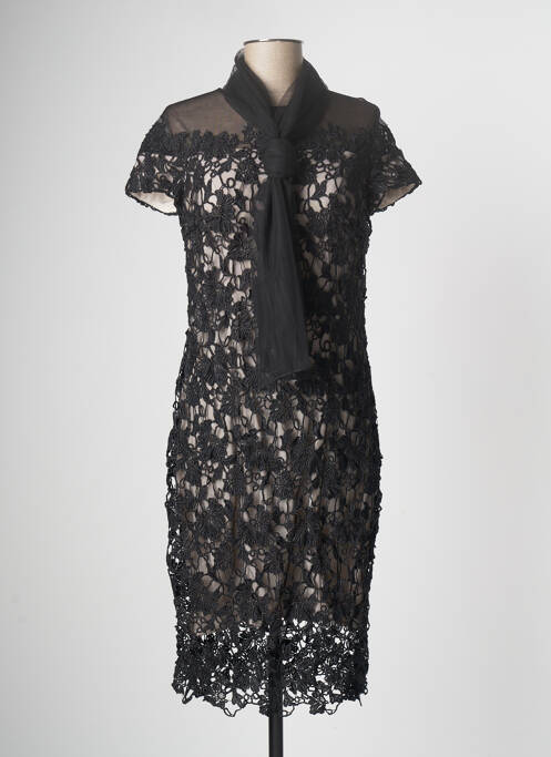 Rochie midi negru PAUL BRIAL femeie