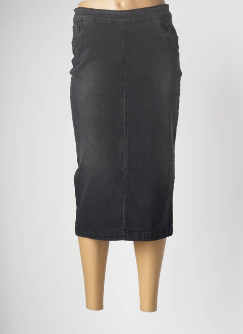 Fustă midi negru PAUL BRIAL femeie