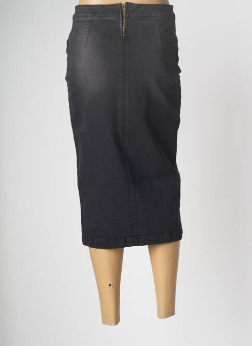 Fustă midi negru PAUL BRIAL femeie