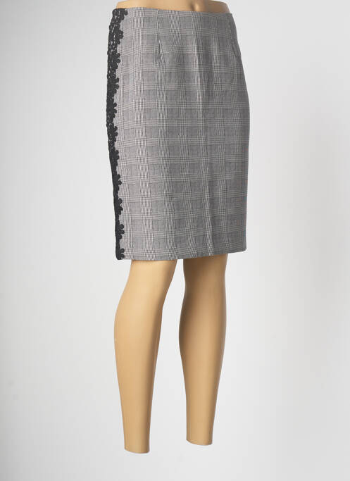 Fustă midi negru PAUL BRIAL femeie