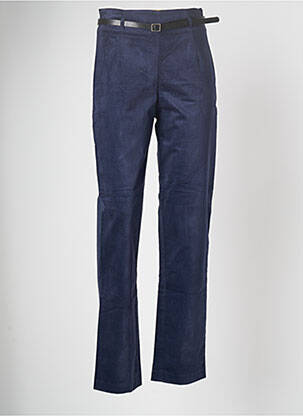 Pantalon drept albastru PAUL BRIAL femeie