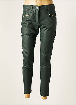 Pantalon slim verde PAUL BRIAL femeie