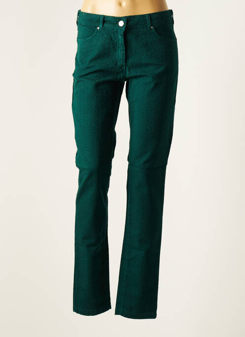 Pantalon slim verde PAUL BRIAL femeie