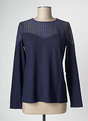 Top albastru PAUL BRIAL femeie