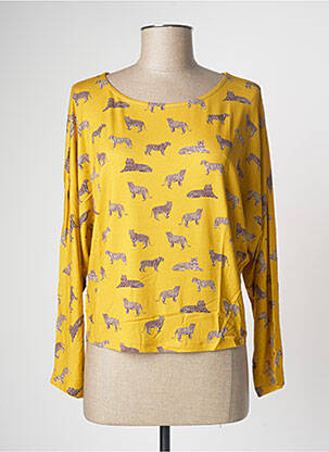 Top galben PAUL BRIAL femeie