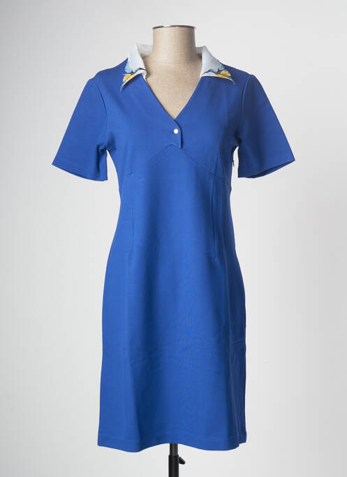 Rochie midi albastru PAUL BRIAL femeie