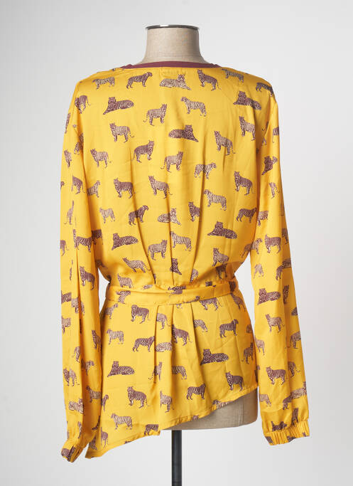 Tunică mâneci lungi galben PAUL BRIAL femeie