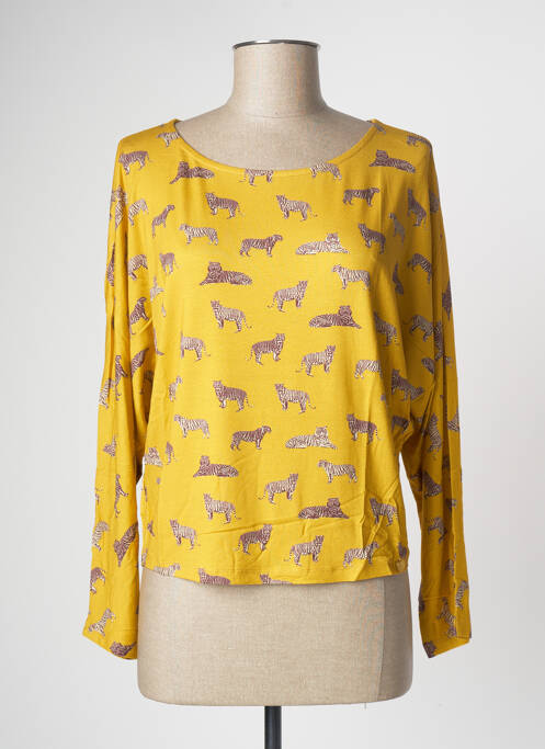 Top galben PAUL BRIAL femeie