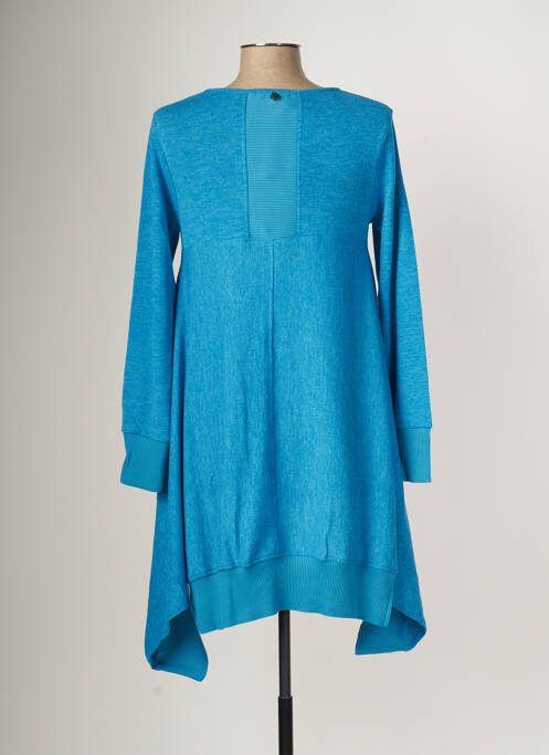 Pulover tunică albastru MALOKA femeie