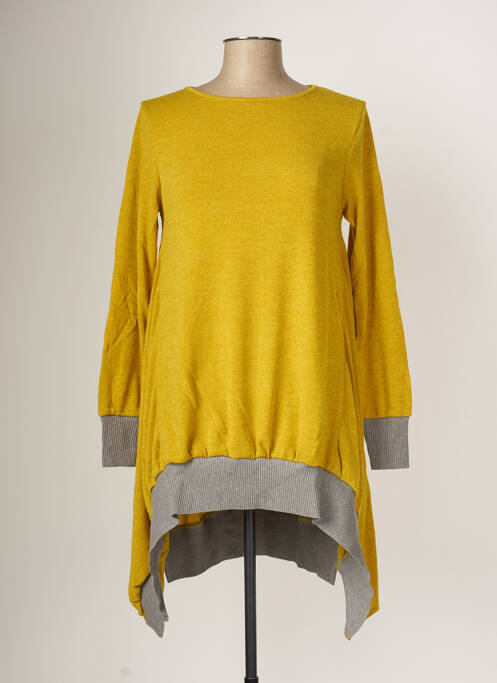 Pulover tunică galben MALOKA femeie