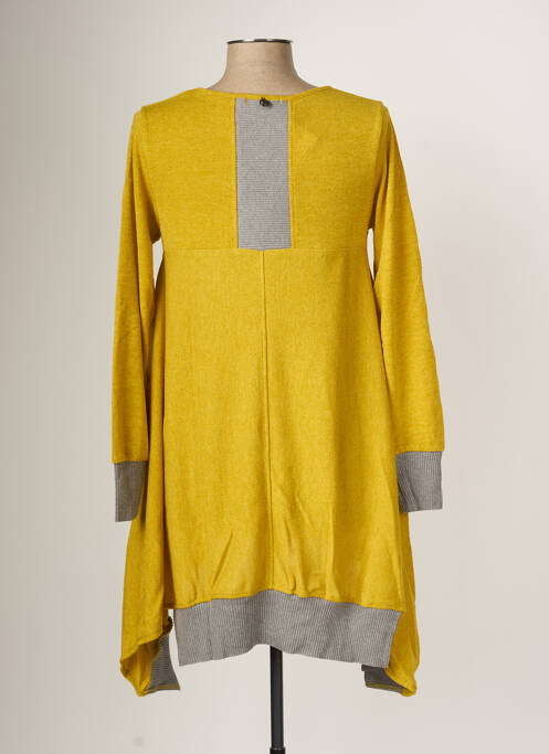 Pulover tunică galben MALOKA femeie