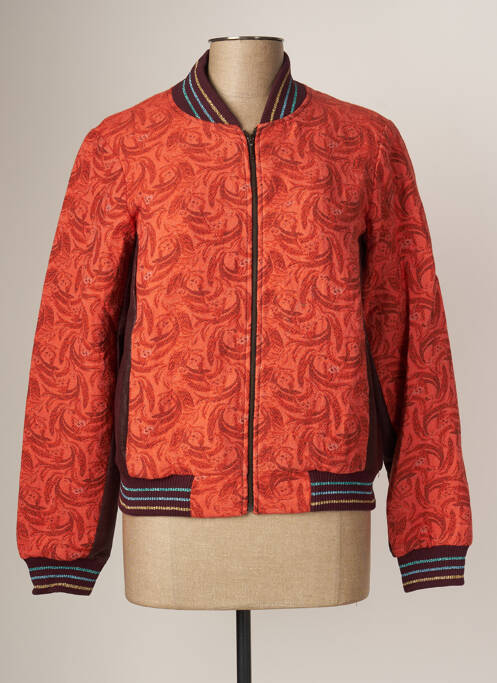 Jachete casual țesătură suedină portocaliu PAUL BRIAL femme