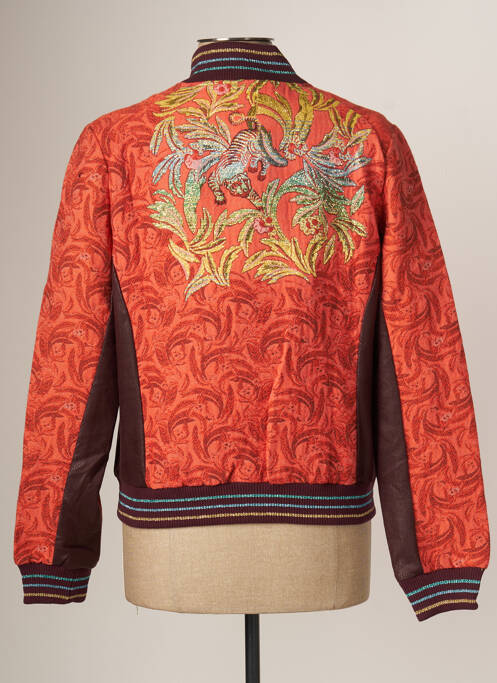 Jachete casual țesătură suedină portocaliu PAUL BRIAL femme