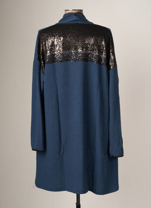 Vestă cu mâneci lungi albastru MALOKA femeie